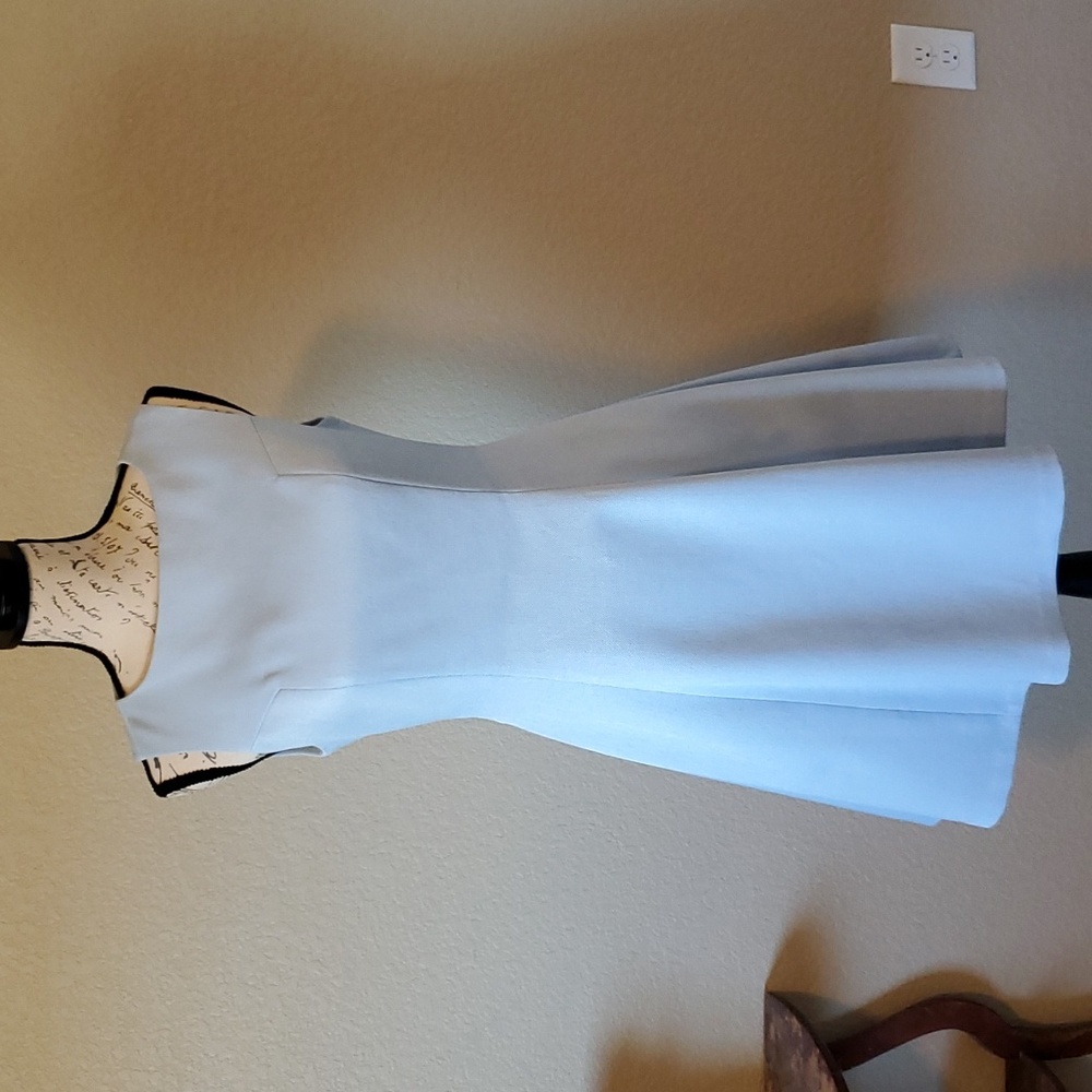 Chelsea28 Light Blue Fit-and-Flare Dress